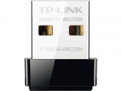 کارت شبکه USB بی‌ سیم N150 Nano تی پی-لینک مدل TL-WN725N