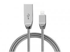 کابل شارژ و انتقال داده  فلزی Lightning  زیکن مدل S58