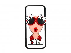 کاور دختر نگین دار مناسب برای گوشی سامسونگ A3 2017