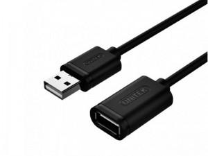 کابل افزایش طول USB 2.0 یونیتک مدل Y-C417GBK به طول 3 متر