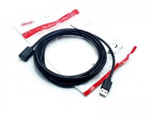 کابل افزایش طول USB یونیتک مدل Y-C417GBK به طول 3 متر