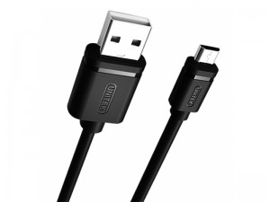 کابل شارژ و انتقال داده USB به microUSB یونیتک مدل Y-C455GBK به طول 2 متر