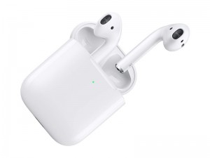 هدفون بی‌ سیم ایر پاد با کیس شارژ وایرلس اپل مدل AirPods with Wireless Charging Case