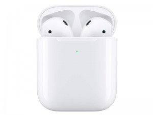 هدفون بی‌ سیم ایر پاد 2 با کیس شارژ وایرلس اپل مدل AirPods 2 with Wireless Charging Case
