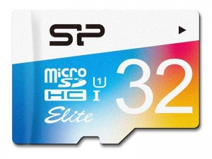 کارت حافظه microSDHC سیلیکون پاور مدل Color Elite کلاس 10 استاندارد UHS-I U1 سرعت 85MBps همراه با آداپتور SD ظرفیت 32 گیگابایت