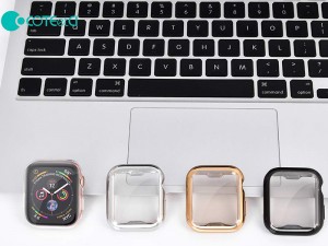 قاب محافظ اپل واچ سری 4 مدل Coteetci TPU Plating Case Apple Watch 40mm