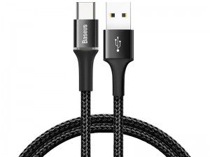 کابل فست شارژ تایپ سی بیسوس مدل Halo Data Cable به طول 0.5 متر