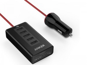 شارژر فندکی انکر مدل A2311 PowerDrive 5 Ports