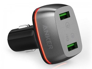 شارژر فندکی انکر مدل A2224 به همراه تکنولوژی شارژ سریع