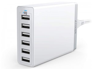 شارژر دیواری 6 پورت انکر مدل A2123 Powerport 6