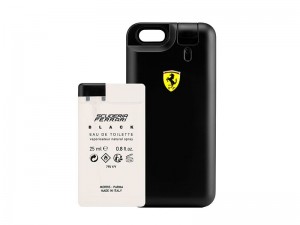 کاور فراری مدل Scuderia Black Cover مناسب برای گوشی موبایل آیفون 6 همراه با عطر ادوتویلت مردانه با حجم 50 میلی لیتر