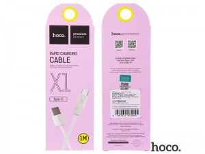 کابل تبدیل USB به USB-C هوکو مدل X1 Rapid به طول 1 متر