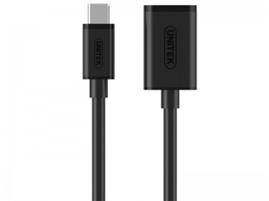 کابل تبدیل 3.0 USB به USB-C یونیتک مدل Y-C476BK بطول 20 سانت