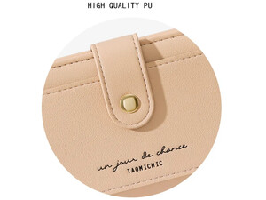 کیف پول طرح چرم دخترانه تائومیک میک TAOMICMIC Y8531 purse simple short women's wallet