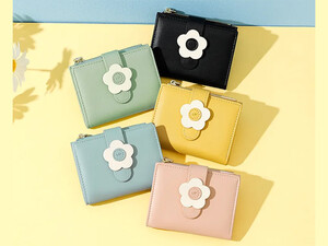 خرید کیف پول زنانه کوتاه تائومیک میک TAOMICMIC Y8950 fashion womens cute wallet cartoon mini purse fresh coin