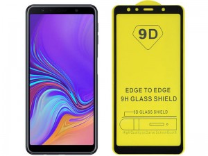 محافظ صفحه نمايش مدل 9D مناسب برای گوشی موبايل سامسونگ A7 2018