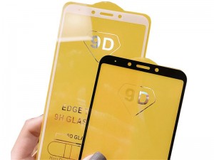 محافظ صفحه نمايش مدل 9D مناسب برای گوشی موبايل سامسونگ J6 Plus