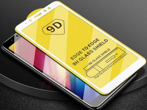 محافظ صفحه نمايش مدل 9D مناسب برای گوشی موبايل سامسونگ J6 Plus