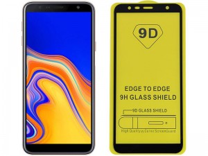 محافظ صفحه نمايش مدل 9D مناسب برای گوشی موبايل سامسونگ J4 Plus