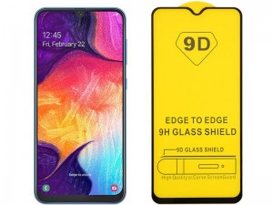 محافظ صفحه نمايش مدل 9D مناسب برای گوشی موبايل سامسونگ A10