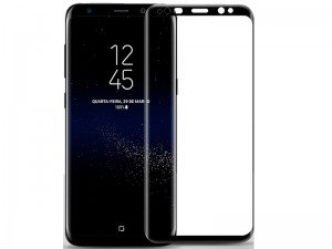 محافظ صفحه نمايش مدل 9D مناسب برای گوشی موبايل سامسونگ A6 Plus