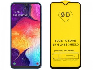 محافظ صفحه نمايش مدل 9D مناسب برای گوشی موبايل سامسونگ A30