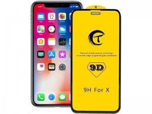 محافظ صفحه نمايش مدل 9D مناسب برای گوشی موبايل آیفون X