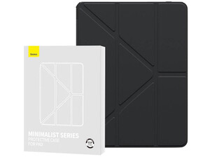 گارد کتابی آیپد 12.9 همراه با جای قلم بیسوس Baseus Minimalist Series Protective Case for Ipad 12.9 P40112502111