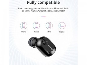 هندزفری بی سیم بیسوس مدل True Wireless Earphones W01