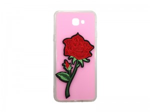 کاور گلدار شیشه ایی مناسب گوشی موبایل سامسونگj5 prime