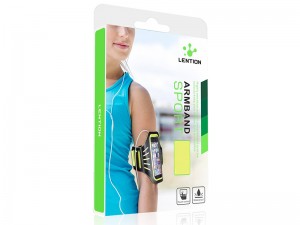 بازوبند ورزشی نگهدارنده گوشی لنتیون مدل Active Series Armband