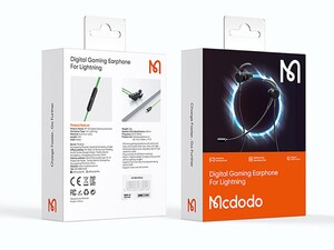 هندزفری سیمی گیمینگ لایتنینگ مک‌دودو Mcdodo Lightning Gaming Earphones iPhone HP-1350