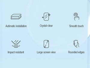 قیمت ست محافظ صفحه نمایش شیشه ای آیفون 15 پرو نیلکین Nillkin EZ set tempered glass screen protector for Apple iPhone 15 Pro