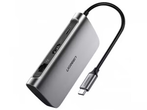 هاب تایپ سی 7 پورت یوگرین مدل CM212 50852 Hub 7 in 1 Type C Dock Adapter