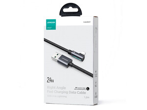 کابل شارژ سریع گیمینگ یو اس بی به لایتنینگ 2.4 آمپر 1.2 متری جویروم JOYROOM S-AL012A17 USB to iPhone 1.2m 2.4A Fast Charge Cable