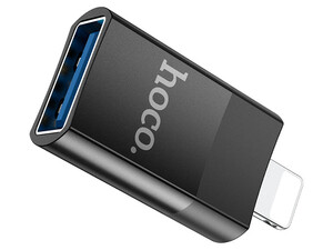 مبدل OTG  لایتنینگ به USB 2.0  هوکو مدل  UA17 Adapter Lightning to USB