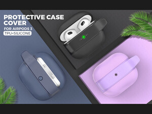 کاور سیلیکونی ایرپاد3 آها استایل Ahastyle PT179 Earbuds Protective Case for Apple AirPods 3