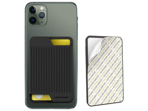 جا کارتی سیلیکونی موبایل آها استایل مدل Silicone Card Pocket PT169