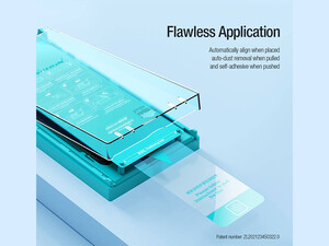 کیفیت محافظ صفحه نمایش شیشه ای ست نیلکینNillkin EZ set tempered glass screen protector for Apple iPhone 15 Pro Max 6.7