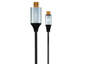 کابل تبدیل Type-C به HDMI مومکس مدل Go Link Type-C to HDMI (4K) Cable به طول 2 متر