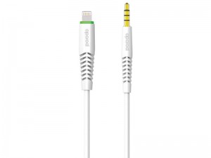 کابل تبدیل لایتنینگ به جک 3.5mm صدا پرودو مدل PD-MBJ150LX-WT