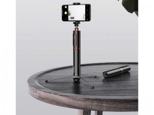 مونوپاد بلوتوثی سه پایه دار بیسوس مدل Fully Folding Selfie Stick SUDYZP-D1S