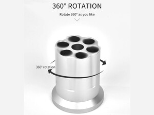 قیمت جاخودکاری رومیزی آلومینیومی کوتتسی Coteetci Aluminum alloy wheel pen holder CS5122