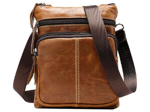 کیف دوشی  چرم اصل مردانه کوتتسی Coteetci Luxury Series Mini Shoulder Bag 14036