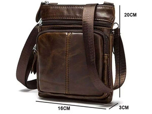 خرید بهترین کیف مردانه کوچک کوتتسی  Coteetci Luxury Series (Genuine Leather) Mini Shoulder Bag 14036