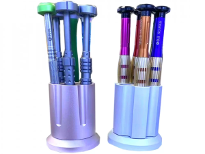 جاخودکاری رومیزی با قابلیت چرخش کوتتسی Coteetci Aluminum alloy wheel pen holder CS5122