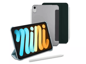 ست قاب کلاسوری و قلم لمسی خازنی آیپد مینی 6 کوتتسی Coteetci Mini6 Set Pen / TRI-FOLD Case 61029