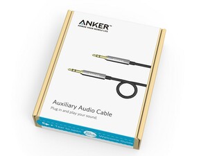 کیفیت کابل انتقال صدا انکر Anker A7123 Auxiliary Audio Cable 1.2m