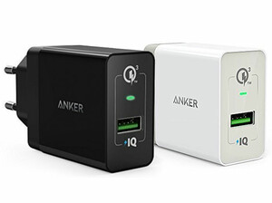 شارژر دیواری سریع انکر Anker Wall Charger PowerPort+ 1 Quick Charge 3.0