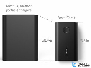 پاور بانک شارژ سریع انکر Anker PowerCore+ 10050mAh A1310